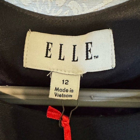 NWT ELLE “Polished Pastels” Blue Floral Summer/Spring/Fall Women’s Dress Size 12 - Picture 4 of 6